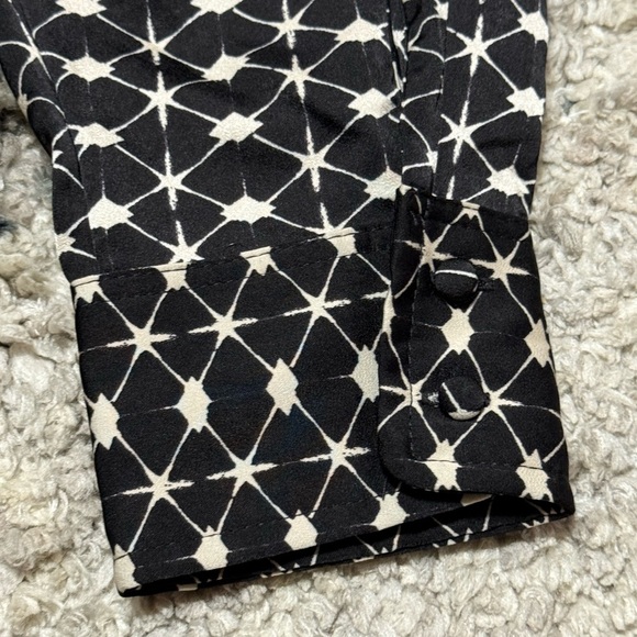 Mango Black and White Skater  Knee-Length Dress - Picture 6 of 12